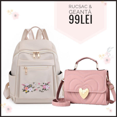 Set Bloom - Rucsac & Geanta