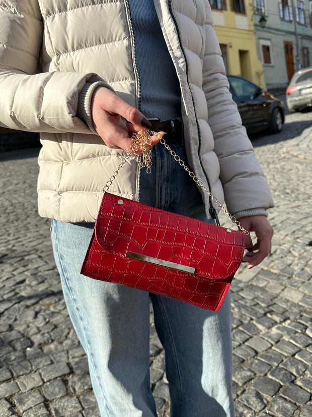 Set genti visinii crocodil Ilona 3 in 1