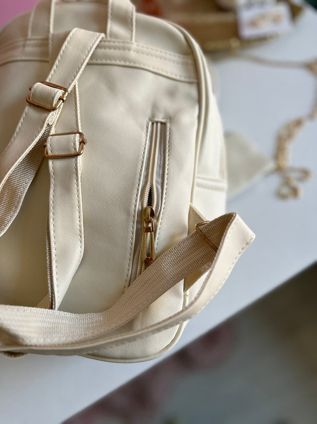 Rucsac crem 3 in 1 Perla