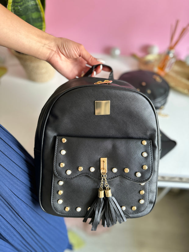 Rucsac negru 3 in 1 Perla - TIARA CONCEPT STORE