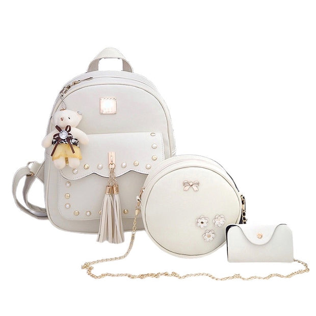 Rucsac crem 3 in 1 Perla