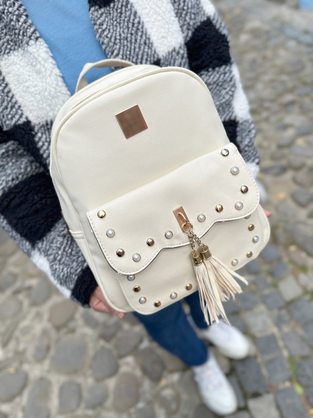 Rucsac crem 3 in 1 Perla - TIARA CONCEPT STORE