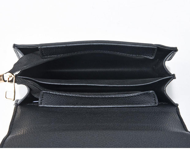 Set Natalia - Geanta neagra si Portofel