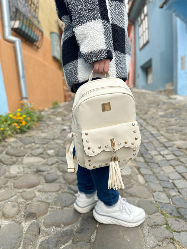 Rucsac crem 3 in 1 Perla - TIARA CONCEPT STORE