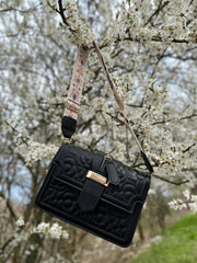 Geanta neagra Rose