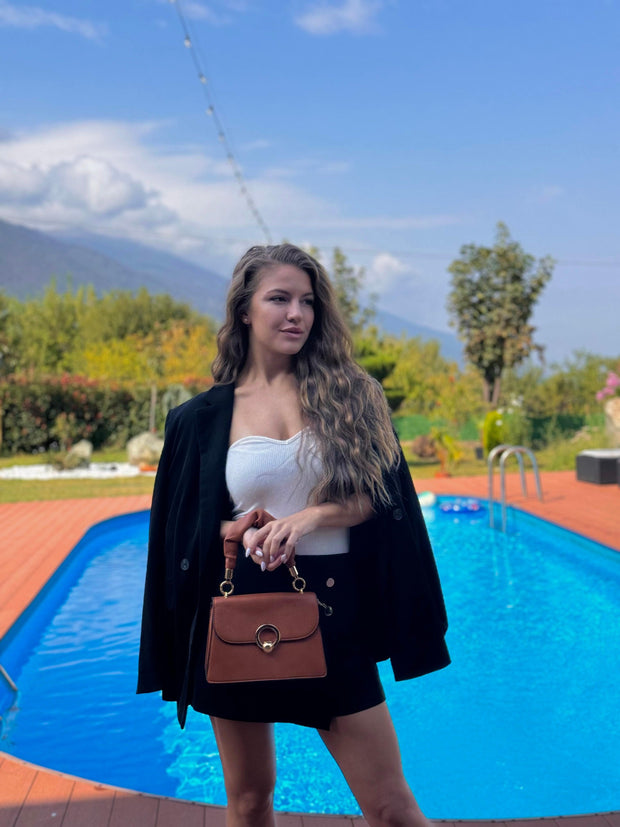 Set Natalia - Geanta maro si Portofel