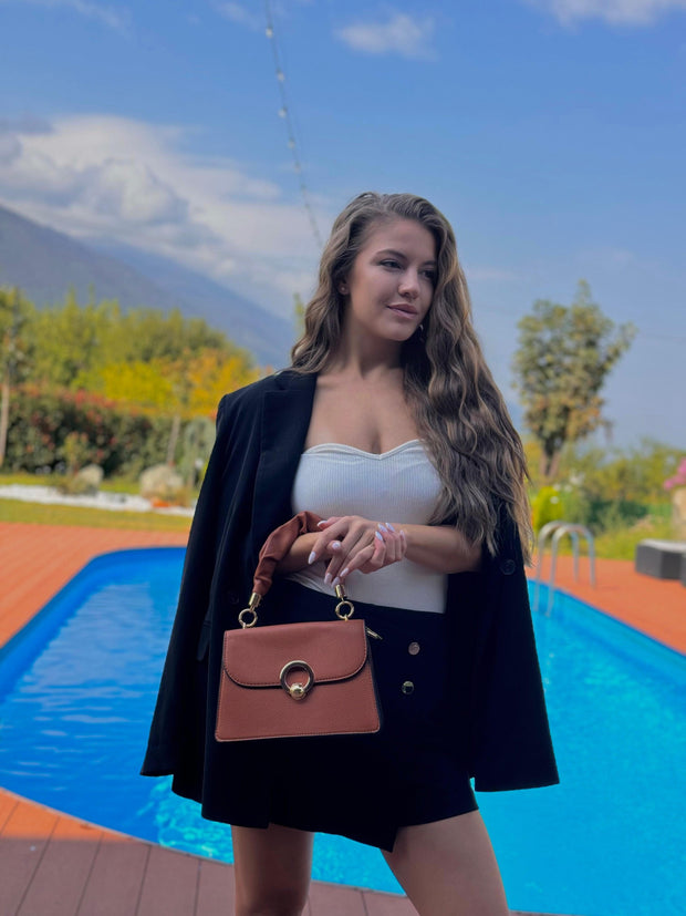 Set Natalia - Geanta maro si Portofel