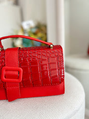 Geanta rosie crocodil Bea