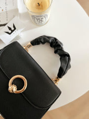 Set Natalia - Geanta neagra si Portofel
