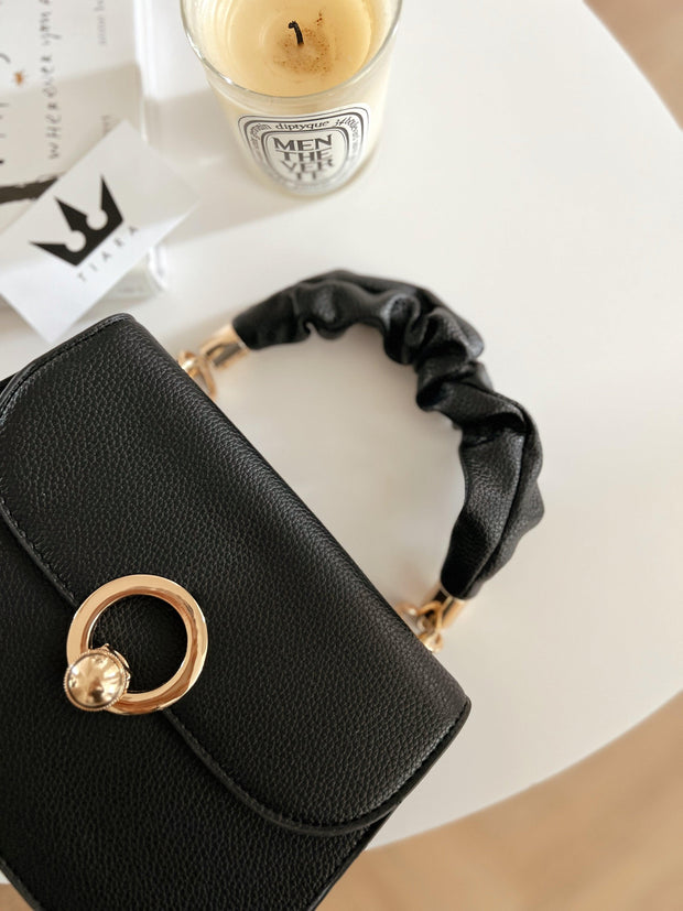 Set Natalia - Geanta neagra si Portofel