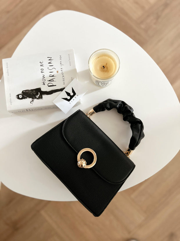 Set Natalia - Geanta neagra si Portofel