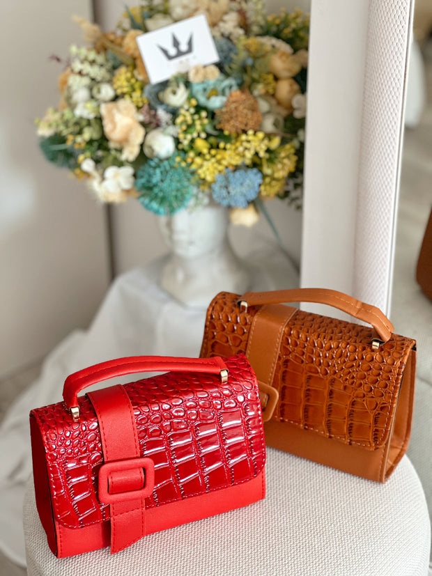 Geanta rosie crocodil Bea