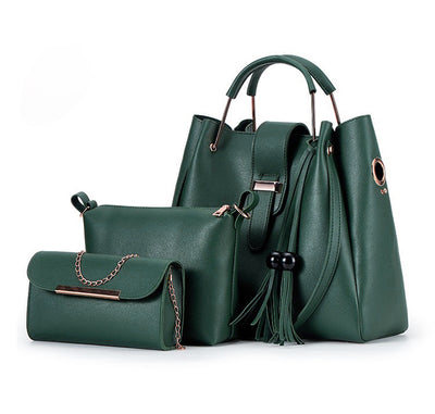 Set genti dama Ilona 3 in 1 verzi - TIARA CONCEPT STORE