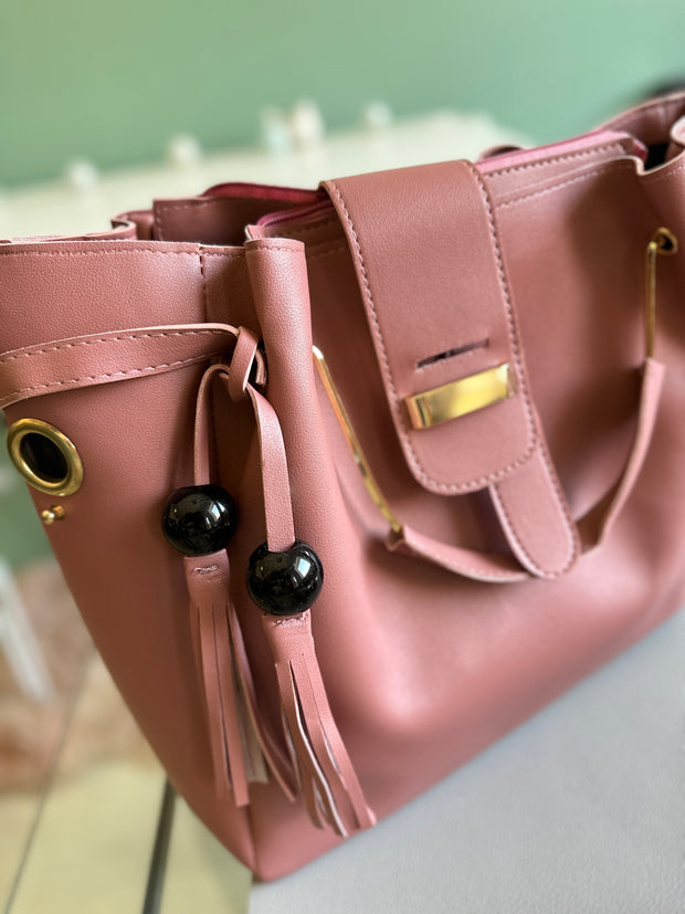 Set genti dama Ilona 3 in 1 roz