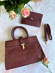 Set geanta visinie Tessa - 2 piese