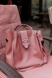 Set genti dama Ilona 3 in 1 roz