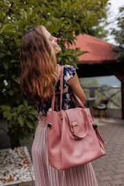 Set genti dama Ilona 3 in 1 roz