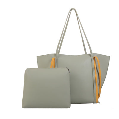 Geanta verde + Portfard Fiona - TIARA CONCEPT STORE