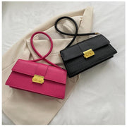 Geanta roz baguette Amelie