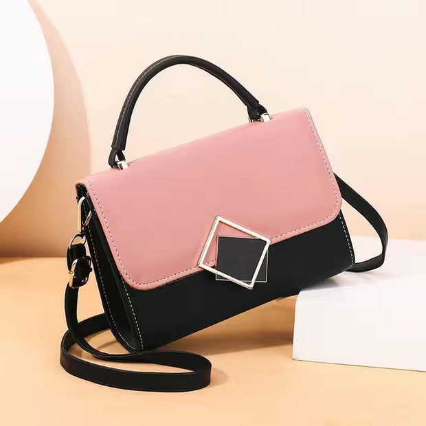 Geanta Bliss roz/negru