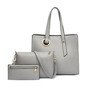 Set genti dama Medeea 3 in 1 gri