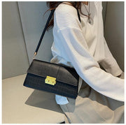 Geanta neagra baguette Amelie