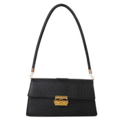 Geanta neagra baguette Amelie