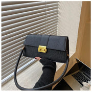 Geanta neagra baguette Amelie