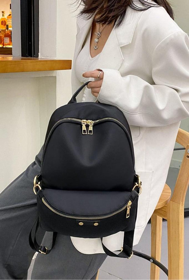 Set Rucsac + Borseta Kim negru