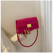 Geanta roz baguette Amelie