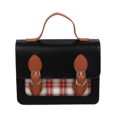 Geanta neagra tip postas Leatrice