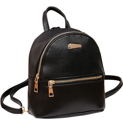 Mini Rucsac negru Nadia - TIARA CONCEPT STORE