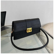 Geanta neagra baguette Amelie