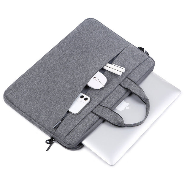 Geanta gri pentru laptop 15.6 Inch