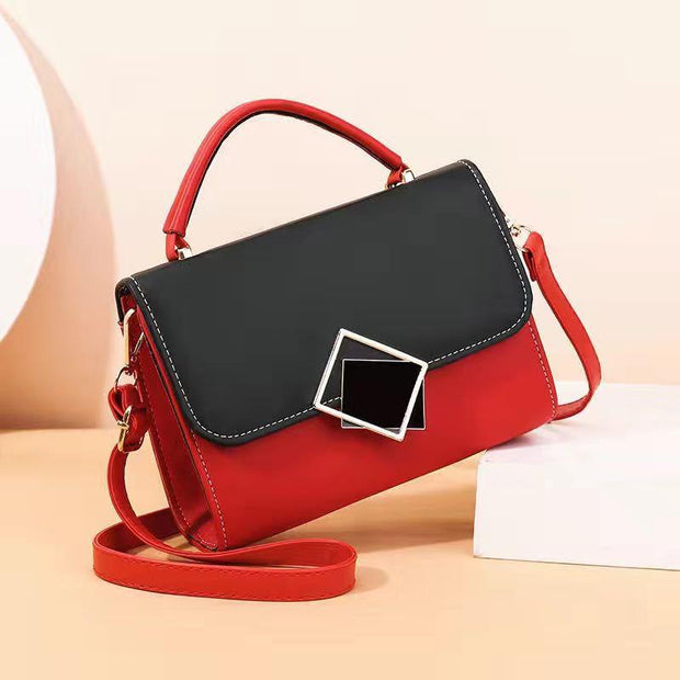 Geanta Bliss negru/rosu