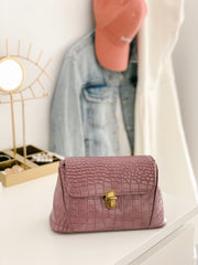 Geanta mov baguette Lucia - TIARA CONCEPT STORE