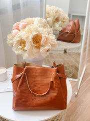 Set genti maro imitatie crocodil Selena 4 in 1 - TIARA CONCEPT STORE