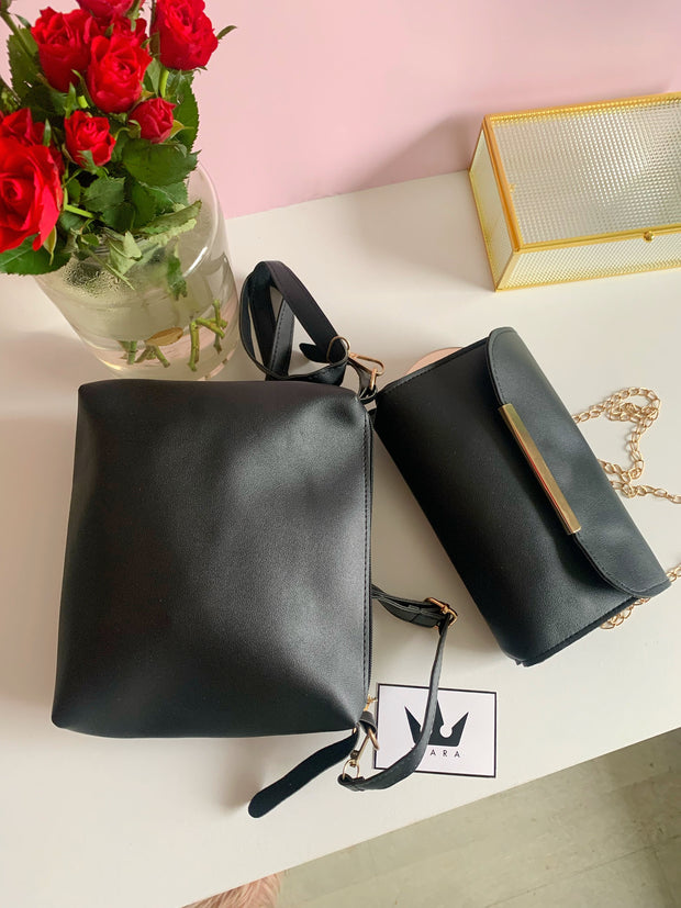 Set genti dama Ilona 3 in 1 negru