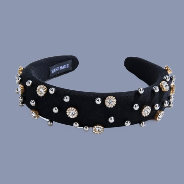 Cordeluta neagra cu perle