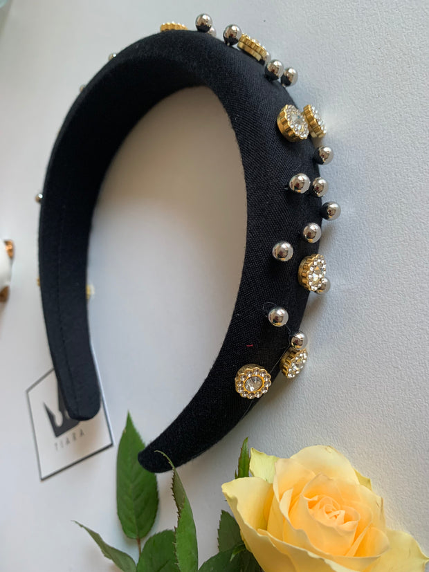 Cordeluta neagra cu perle