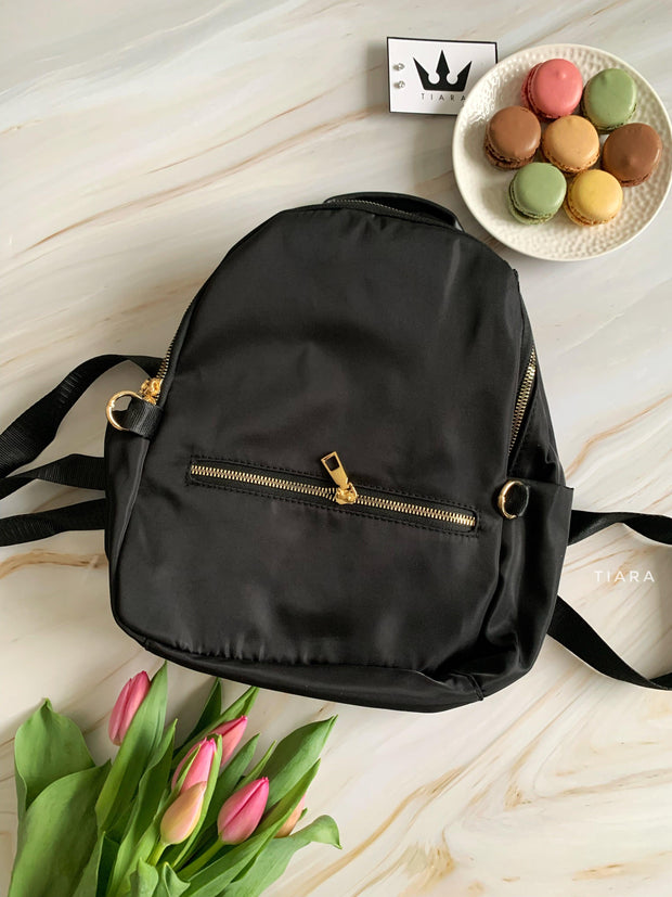 Set Rucsac + Borseta Kim negru