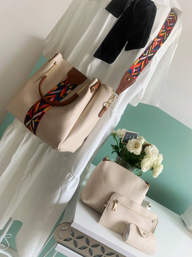 Set genti 4 in 1 Katia crem - OUTLET - TIARA CONCEPT STORE