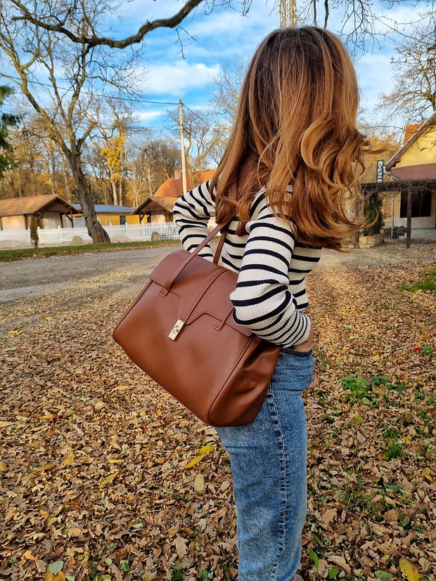 Geanta maro de mana piele ecologica Casandra - TIARA CONCEPT STORE