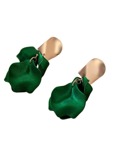 Cercei eleganti verzi