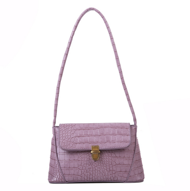 Geanta mov baguette Lucia - TIARA CONCEPT STORE