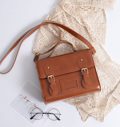 Geanta maro tip servieta model retro Lea - TIARA CONCEPT STORE